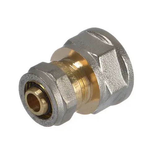 Муфта для металлопластиковой трубы 16 х 3/4"(20 мм) цанга внутренняя