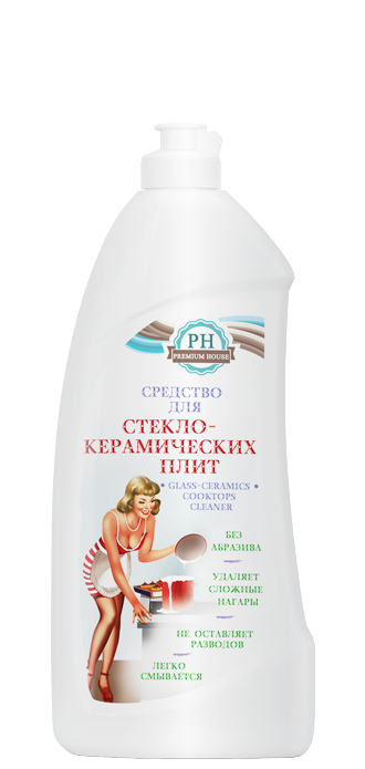 Средство PH для чистки стеклокерамических плит (0,5 л)