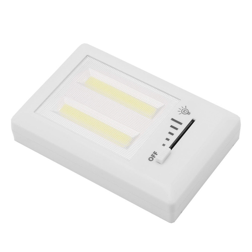 Фонарь настенный LED выключатель COB 150Лм с диммером  (3хAAA) KL-1708