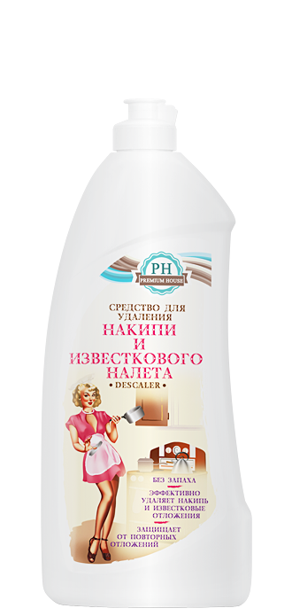 Средство PH для удаления накипи и известкового налета (0,5 л)