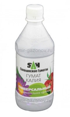Удобрение Гумат калия "Сахалинский" 0,5л