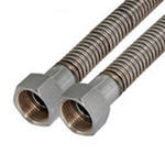 Подводка для газа сильфонная 1/2" гайка-гайка 3,0 м