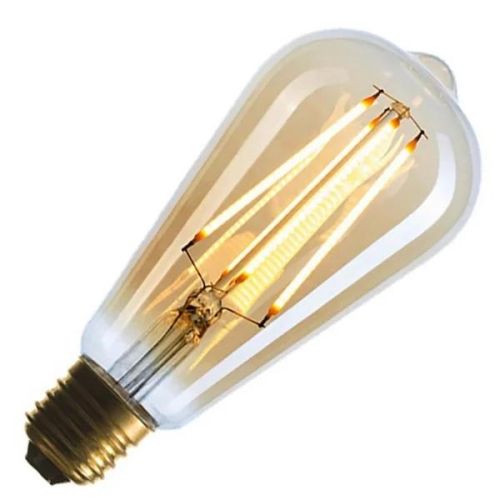 Лампа филаментная светодиодная FL-LED Vintage ST64 10W 2200К 220V E27 1000Lm D64x140mm Foton