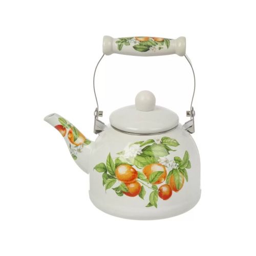 Чайник эмалированный 2,0л, Daniks, Mandarin, индукция