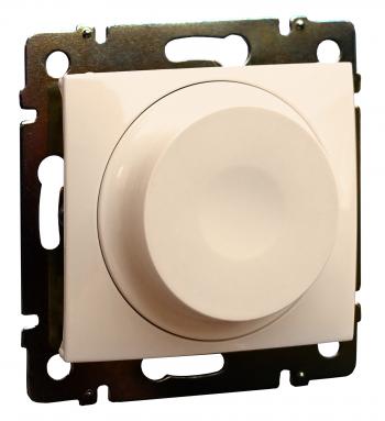 Механизм светорегулятора, поворотный LED 5-75W VALENA слоновая кость Legrand (774163)