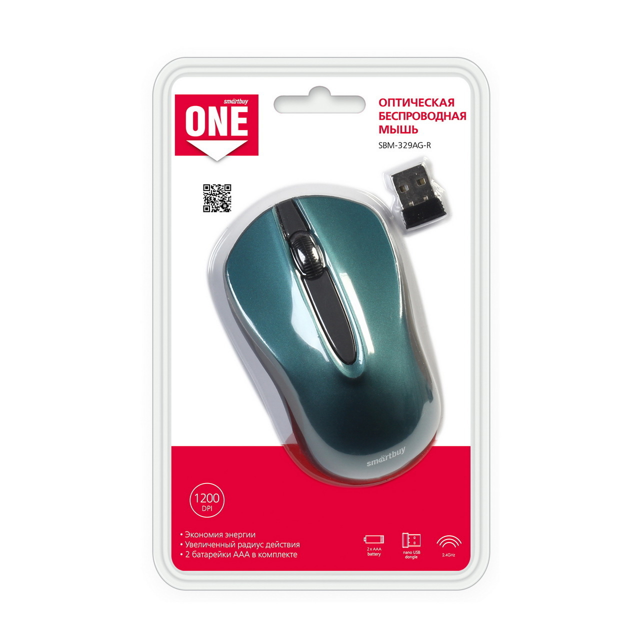 Мышь беспроводная SmartBuy ONE 329