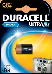 Батарейка CR2 3V DURACELL ULTRA D-15,1 H-26,7