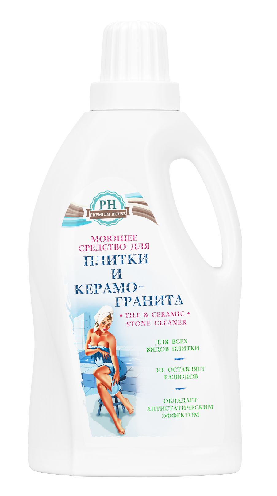 Средство PH моющее для плитки и керамогранита (1 л)