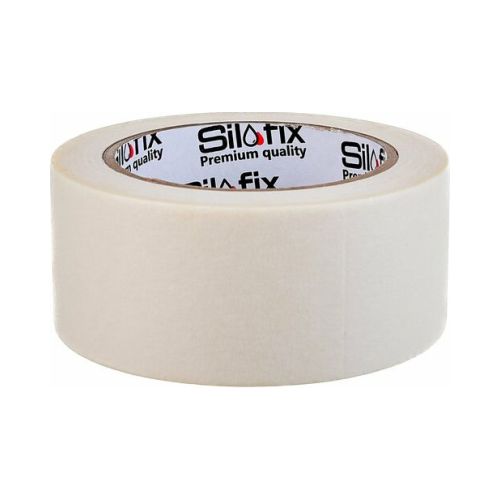 Лента малярная бумажная 50 мм х 50 м SilFix