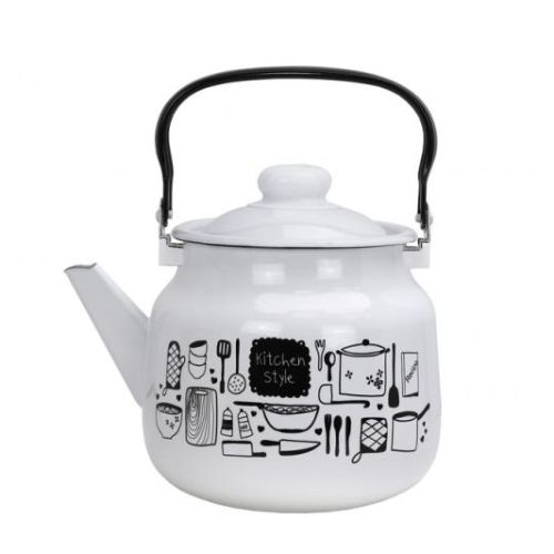 Чайник эмалированный 3,5л Kitchen 01-2713/4 ММК Эмаль