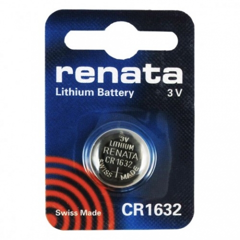 Батарейка таблетка CR1632 3v Renata D-16 H-3.2 