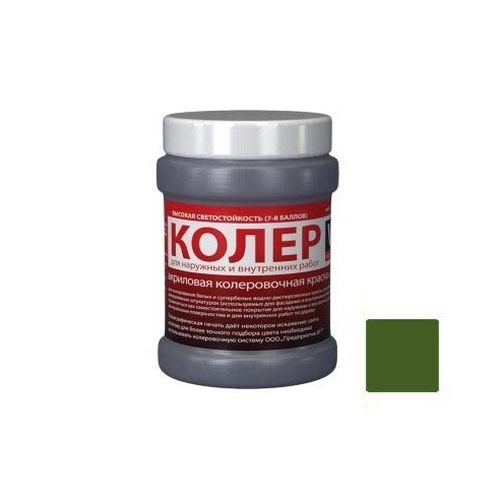 Колер VGT для водно-дисперсионных красок 0,25 кг Травянисто-зелёный