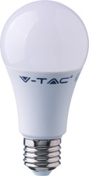 Лампа светод. A60  9 Вт Е27 220В 3000К теплая, матовая V-TAC SKU-228