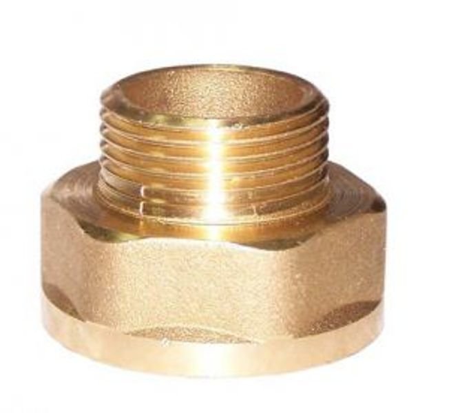 Переходник лат   1/2" (15мм) нар х 1/2" (20мм) внутр