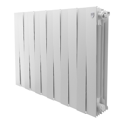 Радиатор биметалл. Royal Thermo PianoForte 500 Bianco Traffico 12 секций