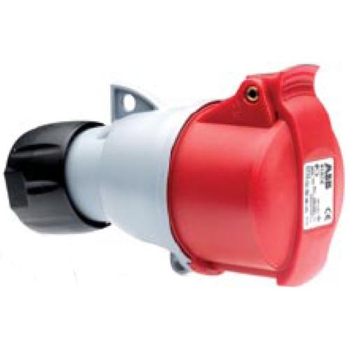 Сил розетка на кабель с крышкой  ABB 316-EC6 3P+PE 16А IP44