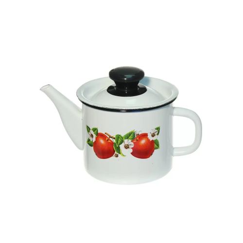 Чайник эмалированный 1,0л Керчь, в ассортименте, 42704-072/4
