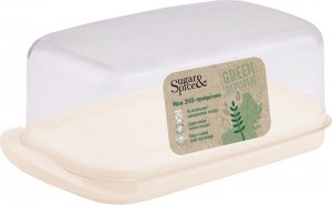 Масленка пластик Green Republic (18х9,5х6,5см), Sugar&Spice лен SE1451GR