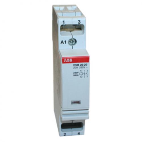 Контактор  ABB ESB-20-20 20А 220AC