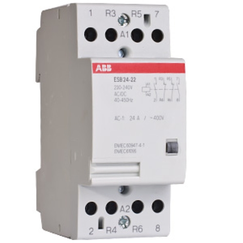 Контактор  ABB ESB-24-22 24А 220AC