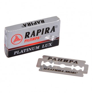 Лезвия Rapira Platinum lux классические двухсторонние