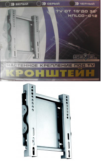 Кронштейн для ЖК телевизора 17"-32" TRONE LPS 30-50 черный 