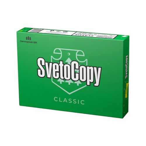 Бумага SVETOCOPY CLASSIC , А4, 500 л., (марка C, 80 г/кв.м)