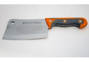 Топор кухонный прорезиненная ручка Stainless steel 33см