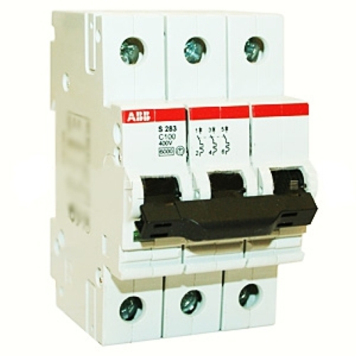 Автоматический выключатель  ABB 3P S283 C 80 6,0кА