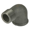 Угольник черн     3/4" (20мм) внутр.- нар