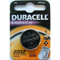 Батарейка таблетка CR2032 3v DURACELL D-20 H-3,2