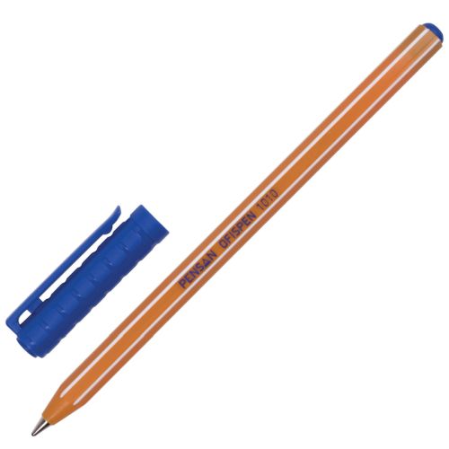 Ручка шариковая синяя 0,8mm маслянная PENSAN "Officepen 1010" 1010/60