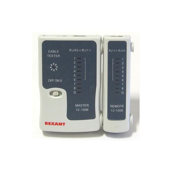 Тестер для кабеля RJ-45 + RJ-11  (HT-C004) (TL-468) REXANT
