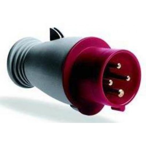 Силовая вилка ABB 316-P6 3Р+РЕ 16А IP44