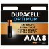 Батарейка AAA LR03 DURACELL Optimum D-10,5 H44,5