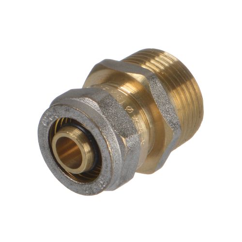 Муфта для металлопластиковой трубы 16 х 3/4"(20 мм) цанга наружная