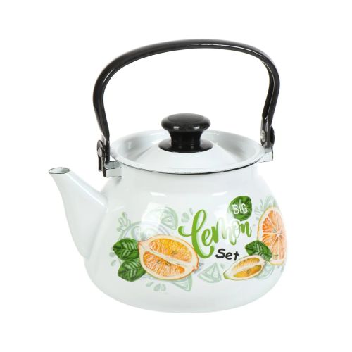 Чайник эмалированный 3,0л Керчь, Lemon set, 42104-122/6-У