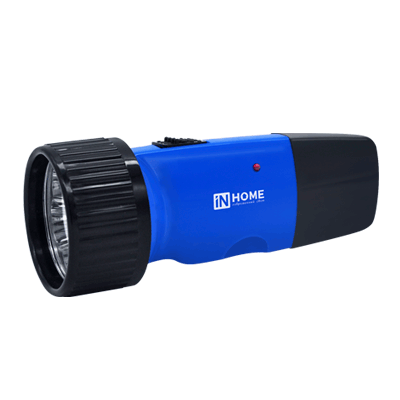 Фонарь светодиодный аккумуляторный  MLA 01-C 5LED синий IN HOME
