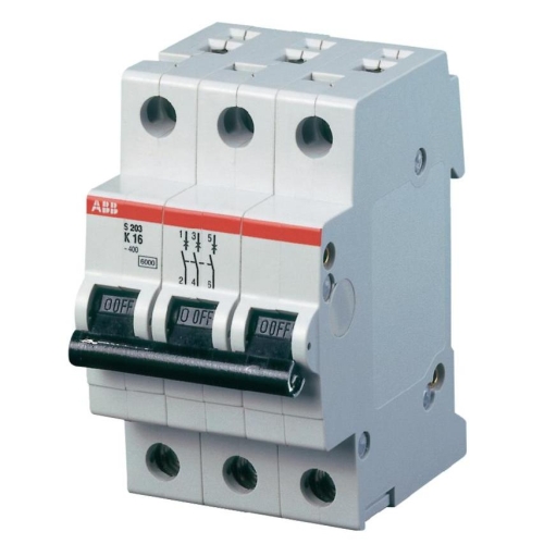 Автоматический выключатель  ABB 3P S203 B40 6,0kA