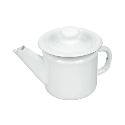 Чайник эмалированный 1,0л Сибирские товары, светлый, С42707/С42707.3