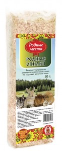 Опилки (подстилка) для грызунов 20л