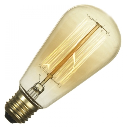 Ретро лампа груша FL-Vintage ST64 60W E27 220V D64х146D FOTON