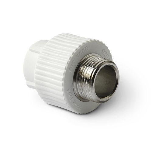 Муфта комбинированная наружная резьба 25* 1/2 PP-R