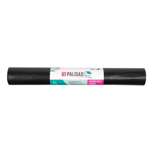Мешок для мусора 180 л (10 шт) ПВД прочные черные Home Palisad 927285