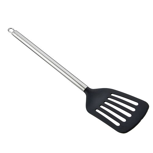 Лопатка кулинарная жаропрочный нейлон, ручка нержавеющая сталь, Аргенто VETTA 881-145