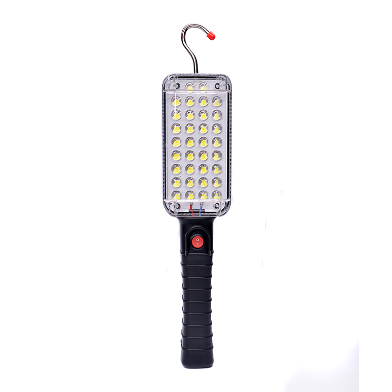 Фонарь светодиодный переносной YD-1228 34LED, 230V, аккумуляторный (переноска) 