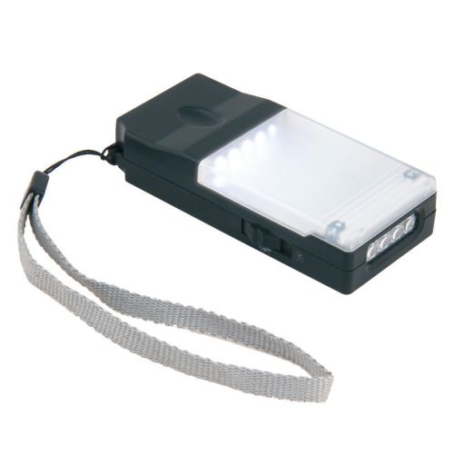 Фонарь светодиодный 4 + 5 LED S-CL013-C Black