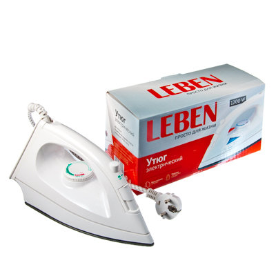 Утюг LEBEN 1200W с отпаривателем