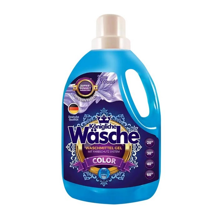 Средство для стирки гель Konigliche Wasche COLOR 3.2л