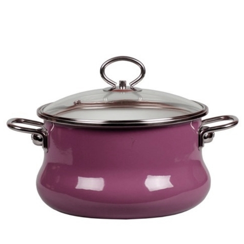 Кастрюля эмаль с ободком 3,0л GORTENZIA AUTUMN VITROSS 9ST205S